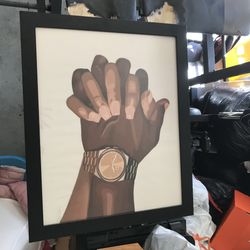 Holding Hands Painting