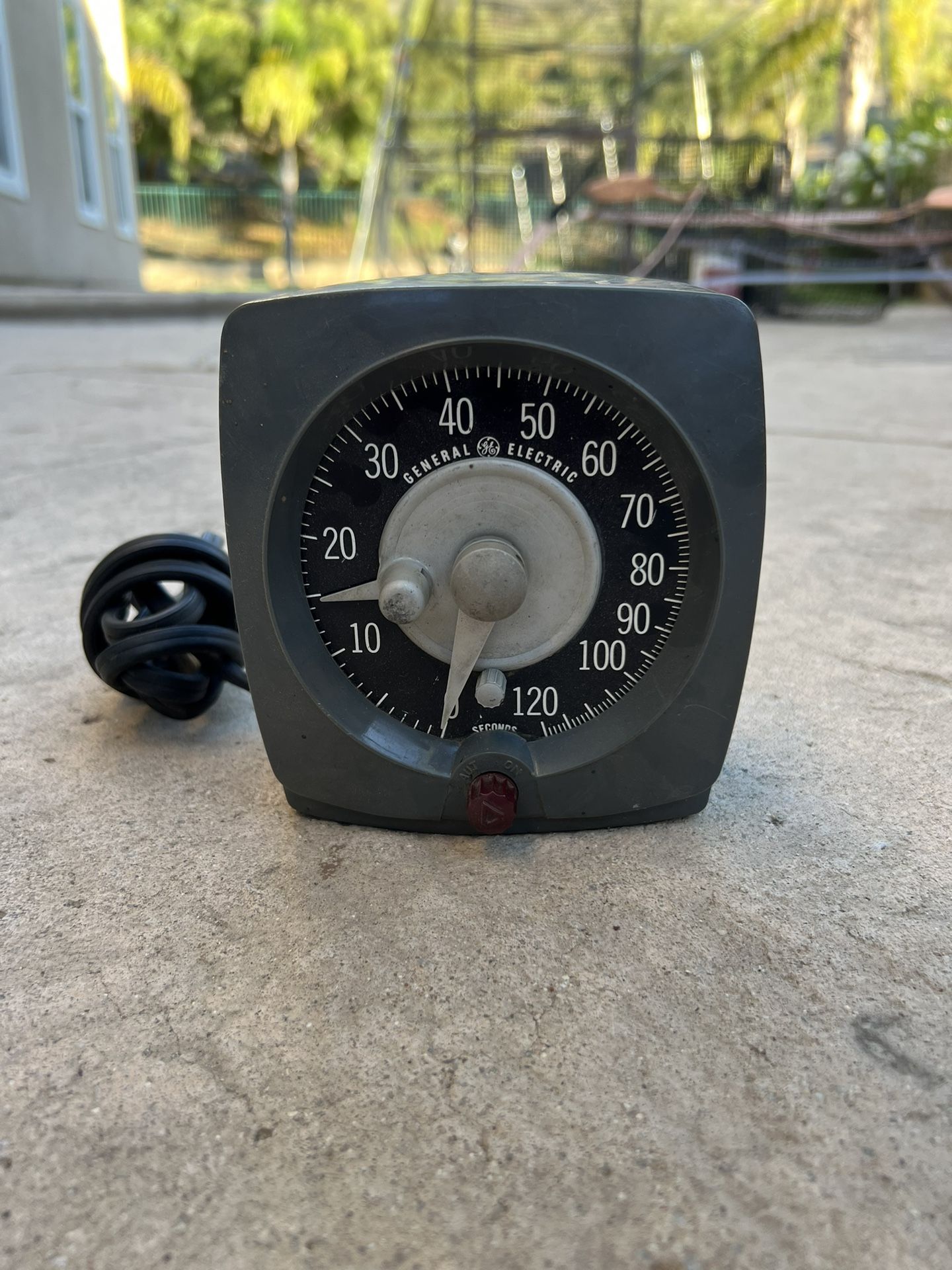 General Electric Dark Room Timer Film Photography Equipment Vintage