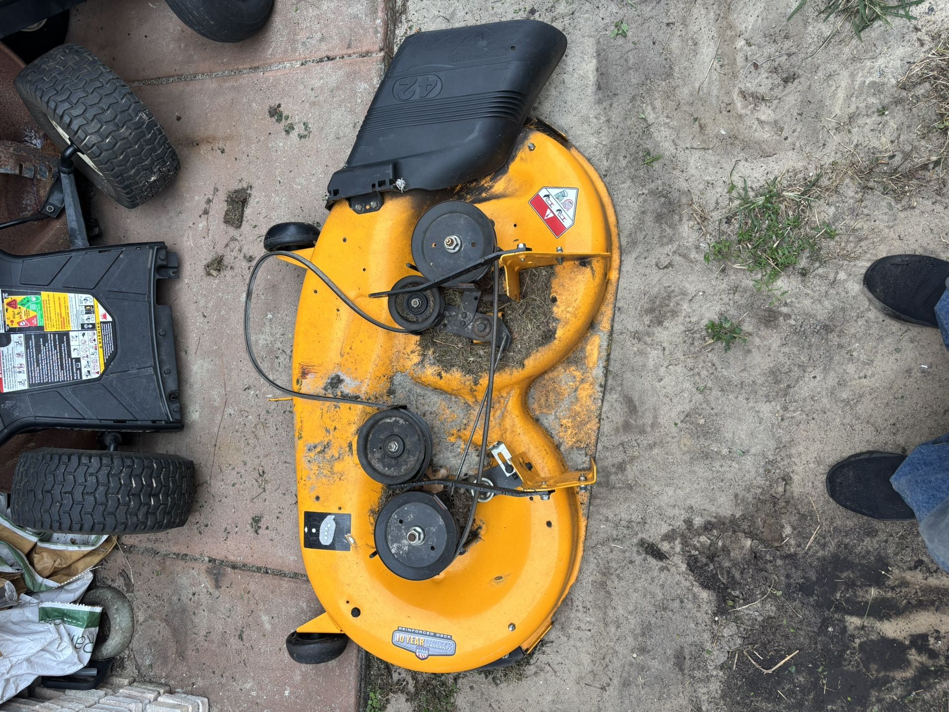 42 Inch Riding Lawn Mower Deck