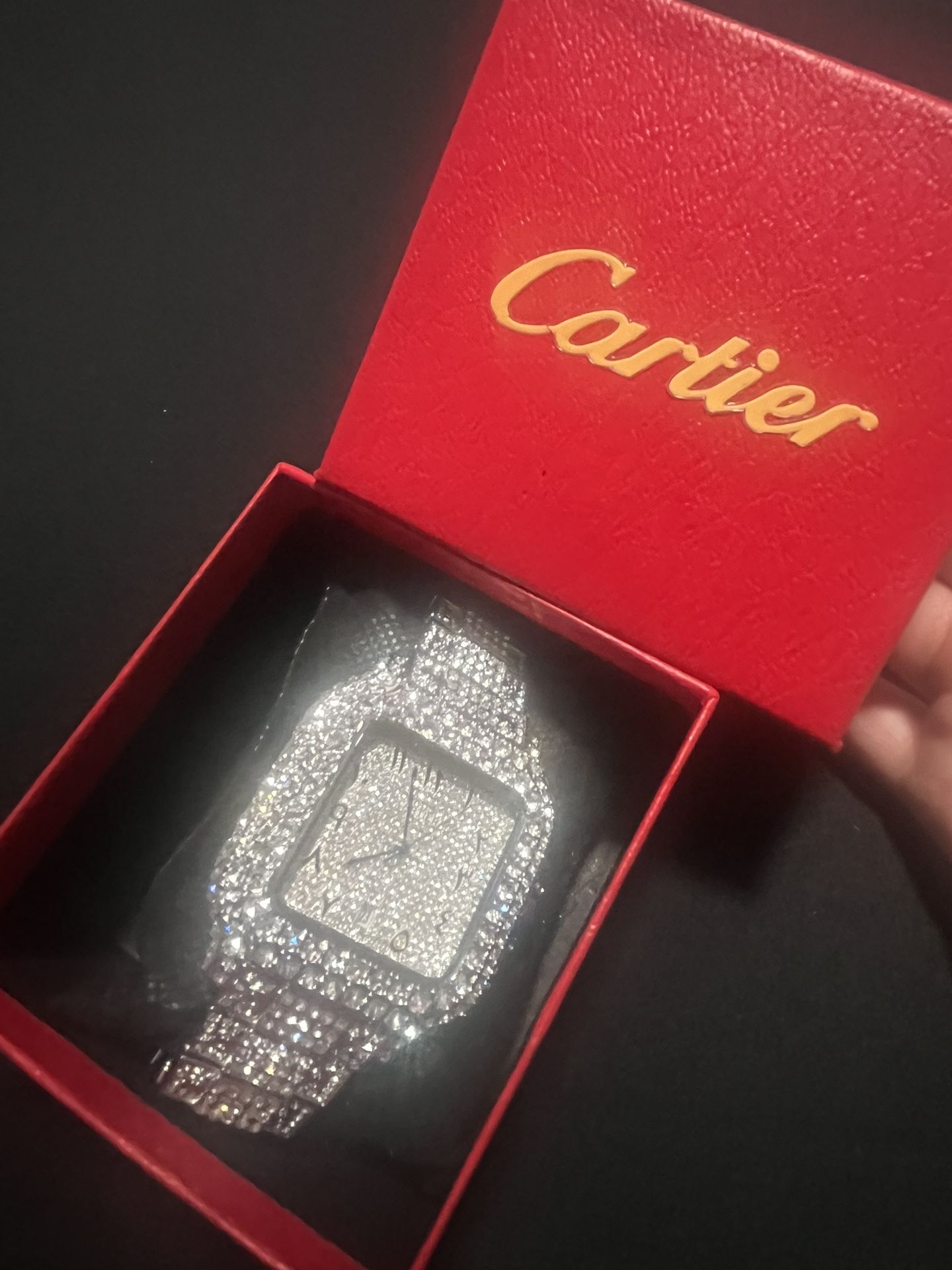 Moissanite Cartier Watch