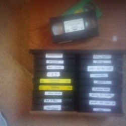 Twenty Sesame Street VHS tapes