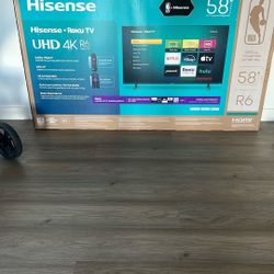 58 Inch Hisense Smart Roku Tv