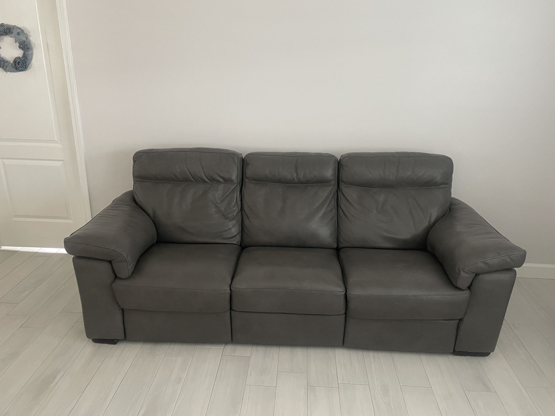 Leather Couch