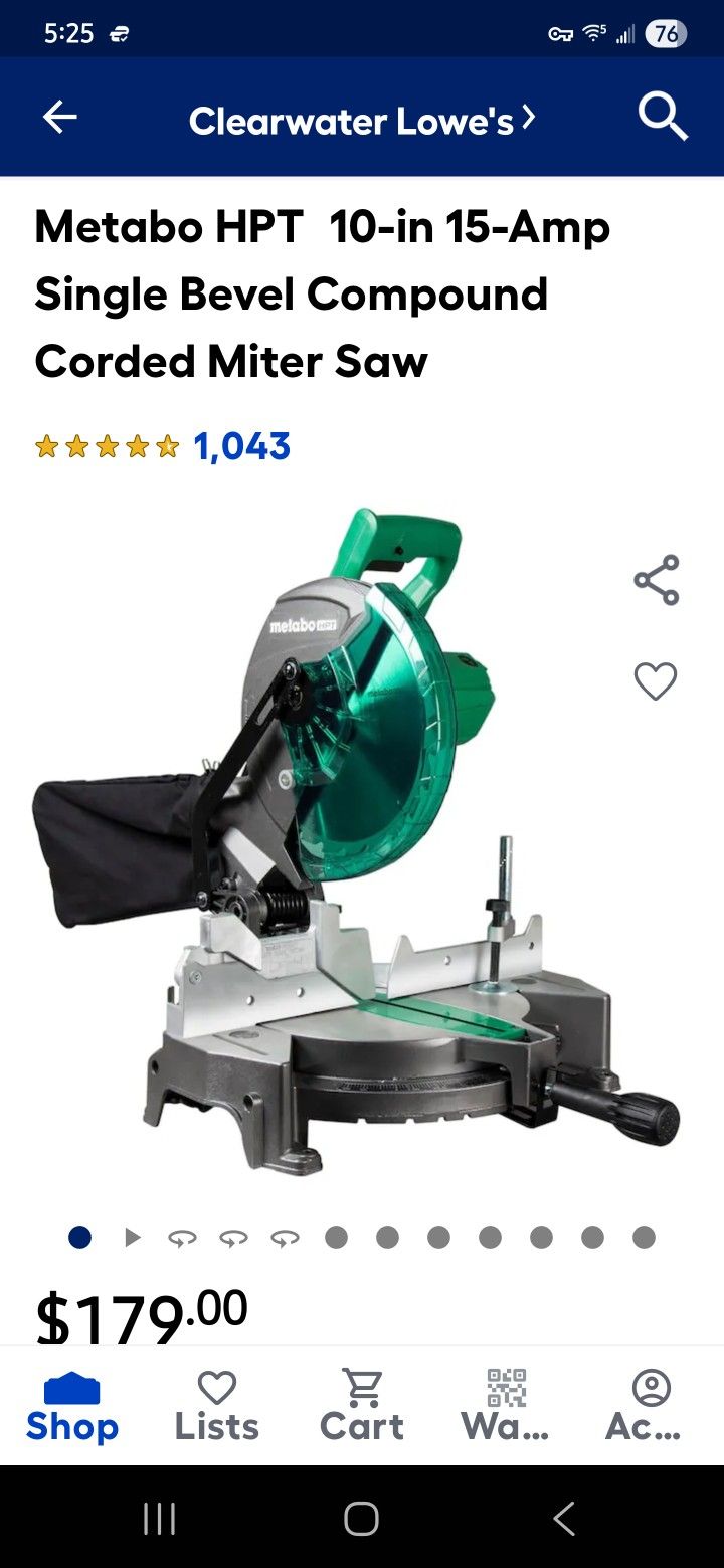 Metabo Mitre Saw