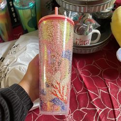 starbucks coral reef tumbler