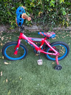 Kids Spider-man bike