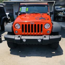 2015 Jeep Wrangler Unlimited Sport SUV 4D