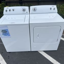 Whirlpool Washer And Gas Dryer