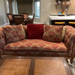 Ethan Allen Chesterfield Couch