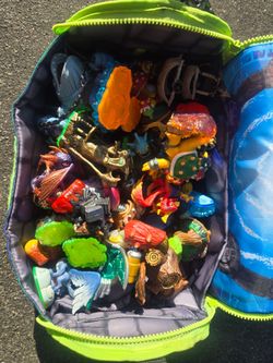 Skylander big lot with case