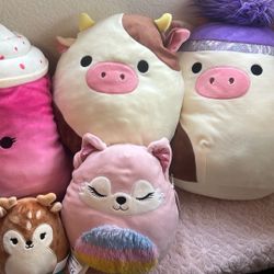 Squishmallows ($4 Each All Sizes)