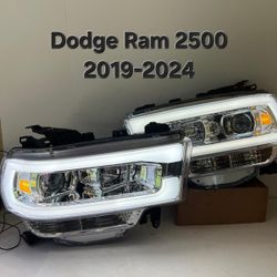 Dodge Ram 2019-2024 Headlights 