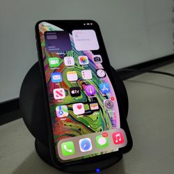 iPhone XS Max (256GB) Factory Unlocked ATT Verizon Tmobile Sprint Metro Cricket H2O StraightTalk Red Pocket Family Go Phone Page Plus 