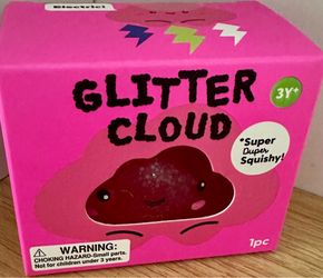 Glitter Cloud Squishy