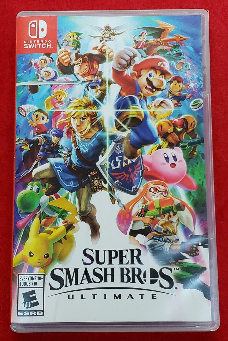 Super Smash Bros. Ultimate Video Game For Nintendo Switch - Working
