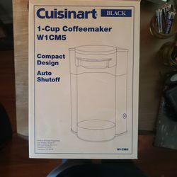 1 Cup Coffee Maker (New In Box)