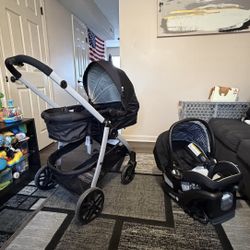 Graco Snugride Lite LX Infant Car Seat and Travel System