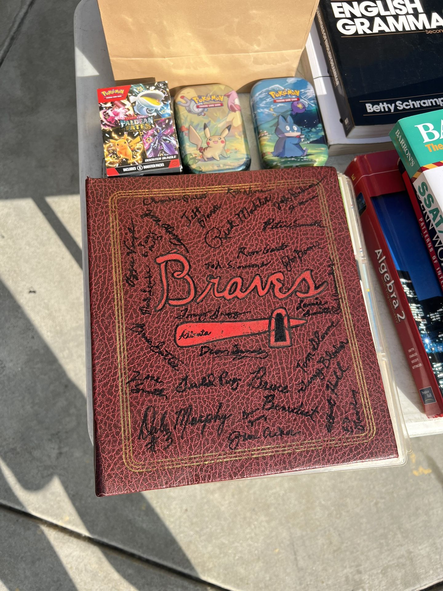 Atlanta Braves Baseball Card Collection