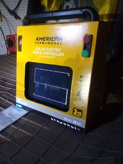 American Farm Works Solar Electric Fence Controller