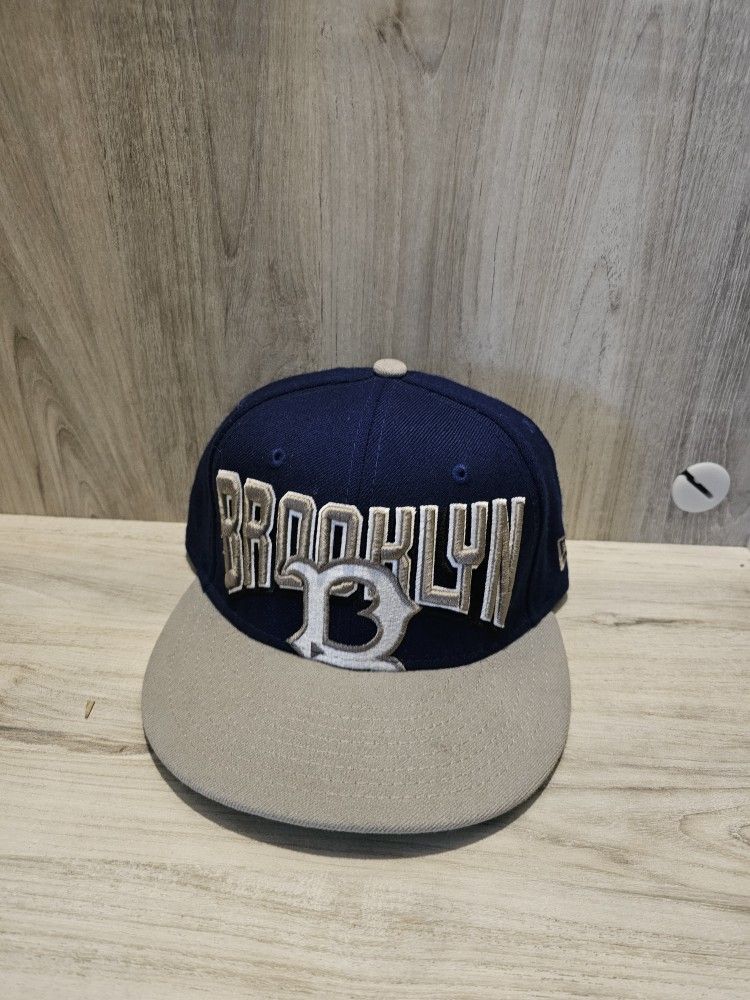 DODGERS BROOKLYN FITTED HAT 7 1/8