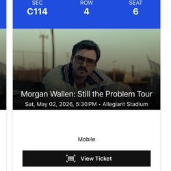 MORGAN WALLEN 5/2 2025 ALLEGIANT STADIUM