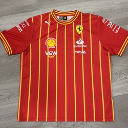 Official Ferrari F1 2024 Team Shirt - Charles Leclerc #16