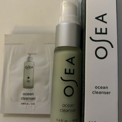 OSEA Ocean Cleanser 0.6fl oz + Sample  NEW