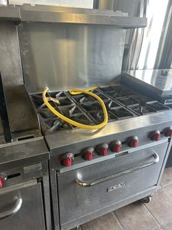 6 Burner Stove & Oven 