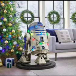 LED Star Wars 3.5 ft. Animated LED R2-D2 Holiday Decoration