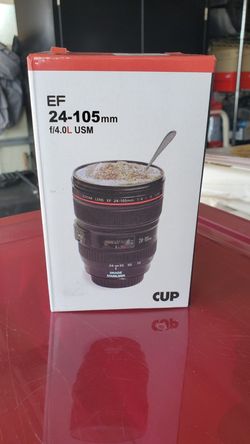 Cool Canon Lens shaped Mug for sale!