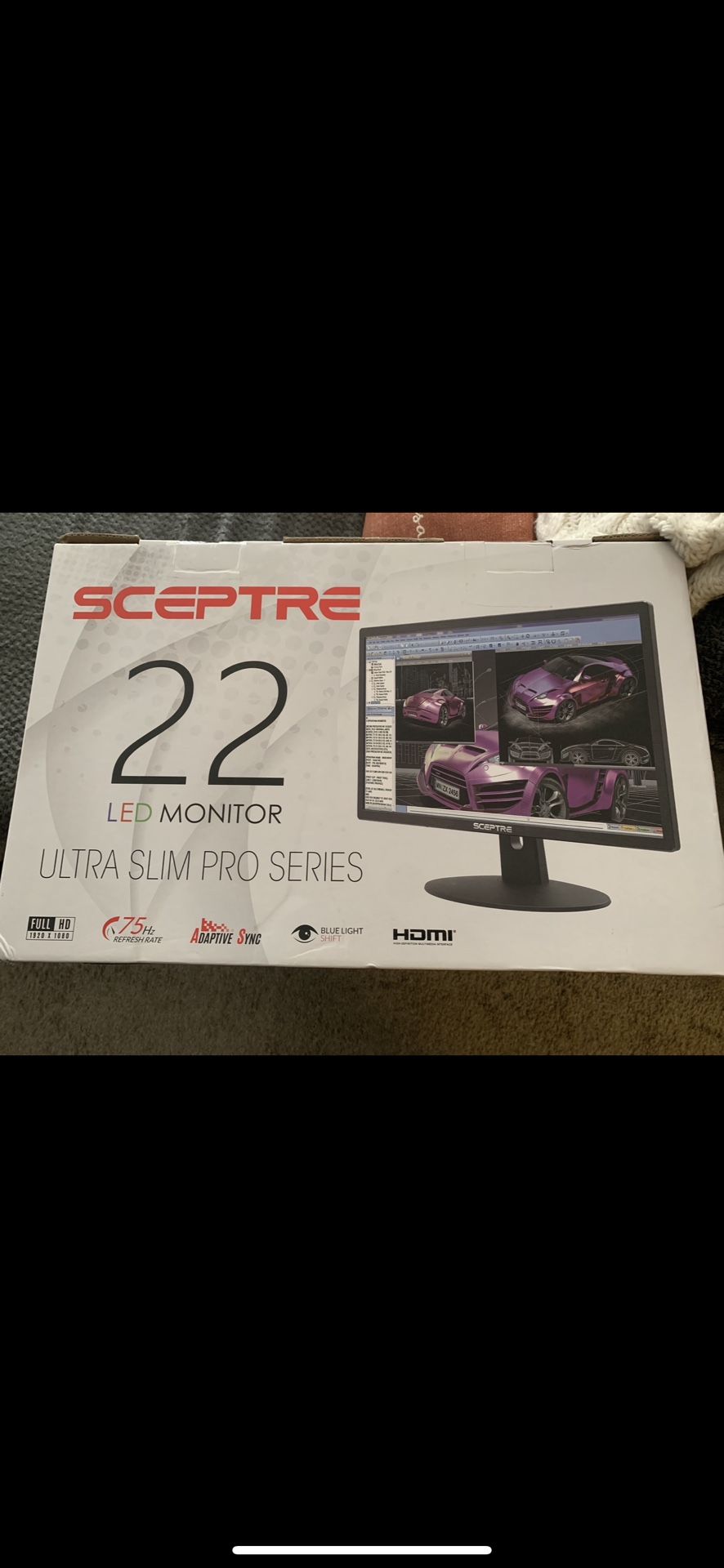 Sceptre 22 inch 75Hz 1080P LED Monitor