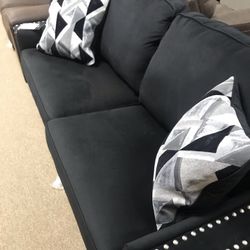 Nailhead Stunning Couch And Loveseat 