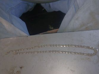 .925 sterling silver anchor link necklace