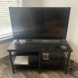 TV Stand w/Shelving