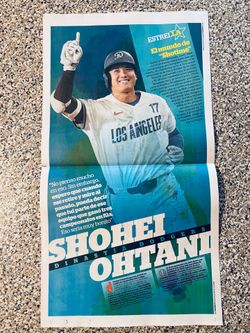 Los Angeles Dodgers Shohei Ohtani La Opinión Newspaper