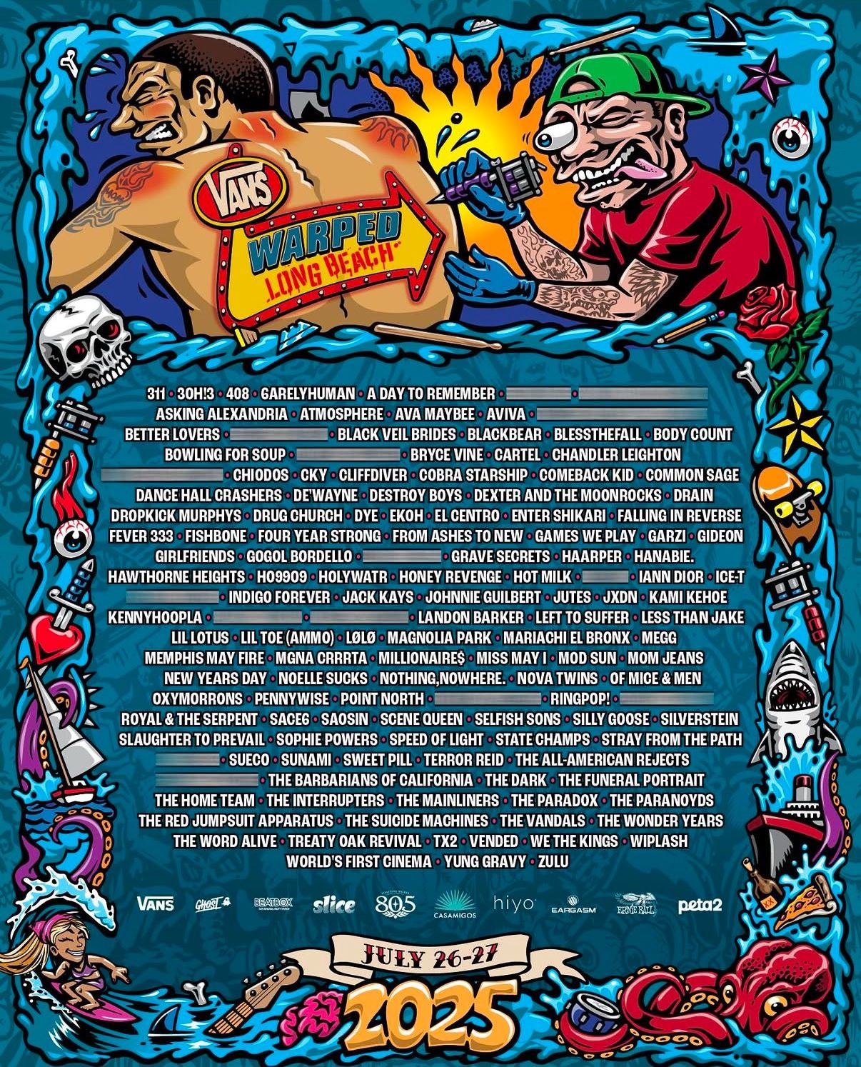 vans warped tour