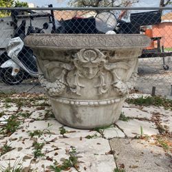 Versace medusa flower pot