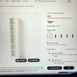 IKEA Bookcase 👉🏻BRAND NEW NEVER OPENED 