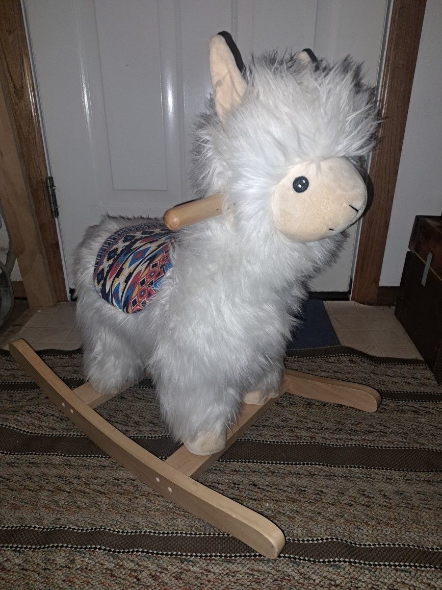 Rocking/Riding Toy Llama!