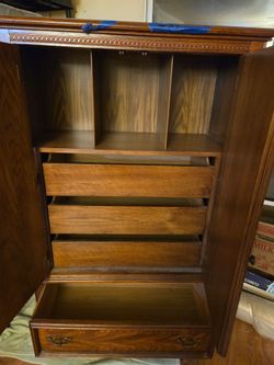 Free wood armoire