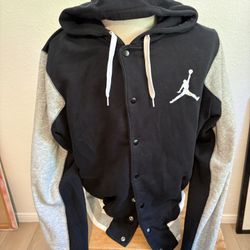 Air Jordan Button Up Hoodie XXL
