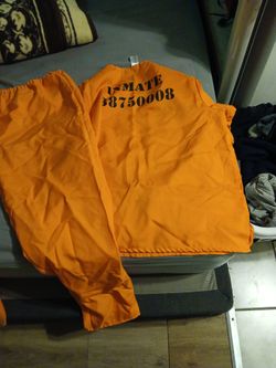 Inmate Costume Size L