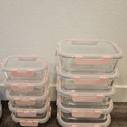 All 10 Glass Food Containers