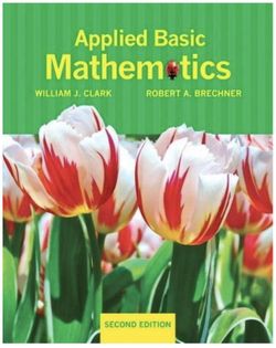 Applied Basic Mathematics