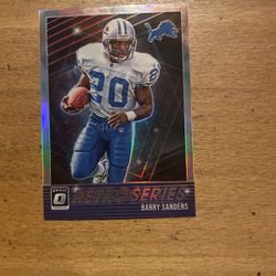 2021 OPTIC BARRY SANDERS RETRO SERIES CARD