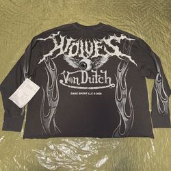 Darc Sport x Von Dutch SAMPLE Long Sleeve Shirt - Size L