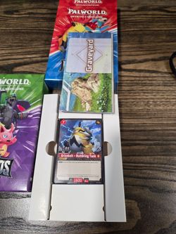 Palworld TCG Trial Decks Red/Blue & Green/Purple  No Pack