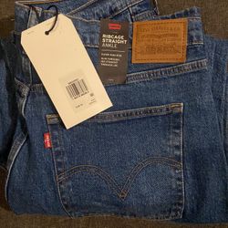 Levi’s Jeans Ribcage Straight Ankle Womens Size 16