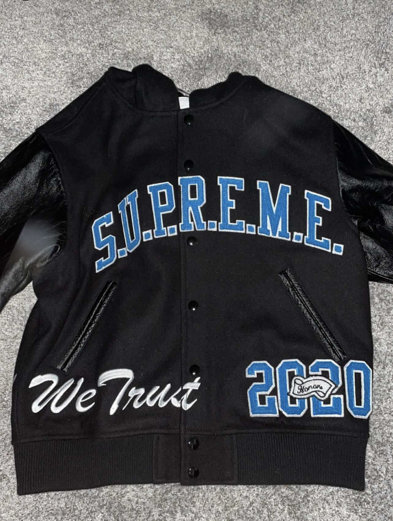 PreOwned Supreme Varsity Jacket