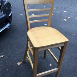 3 maple barstools